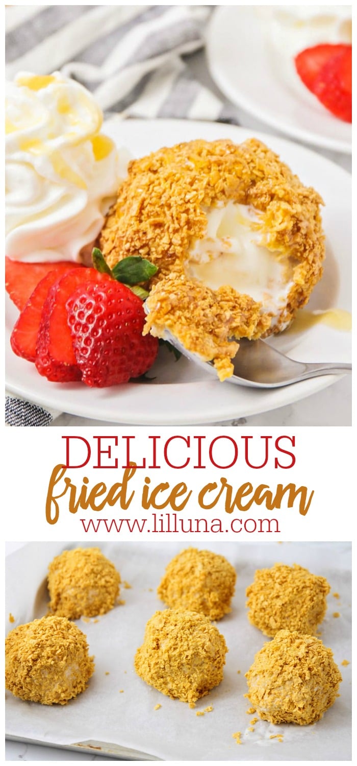 Mexican Fried Ice Cream Recipe {+VIDEO} Lil' Luna