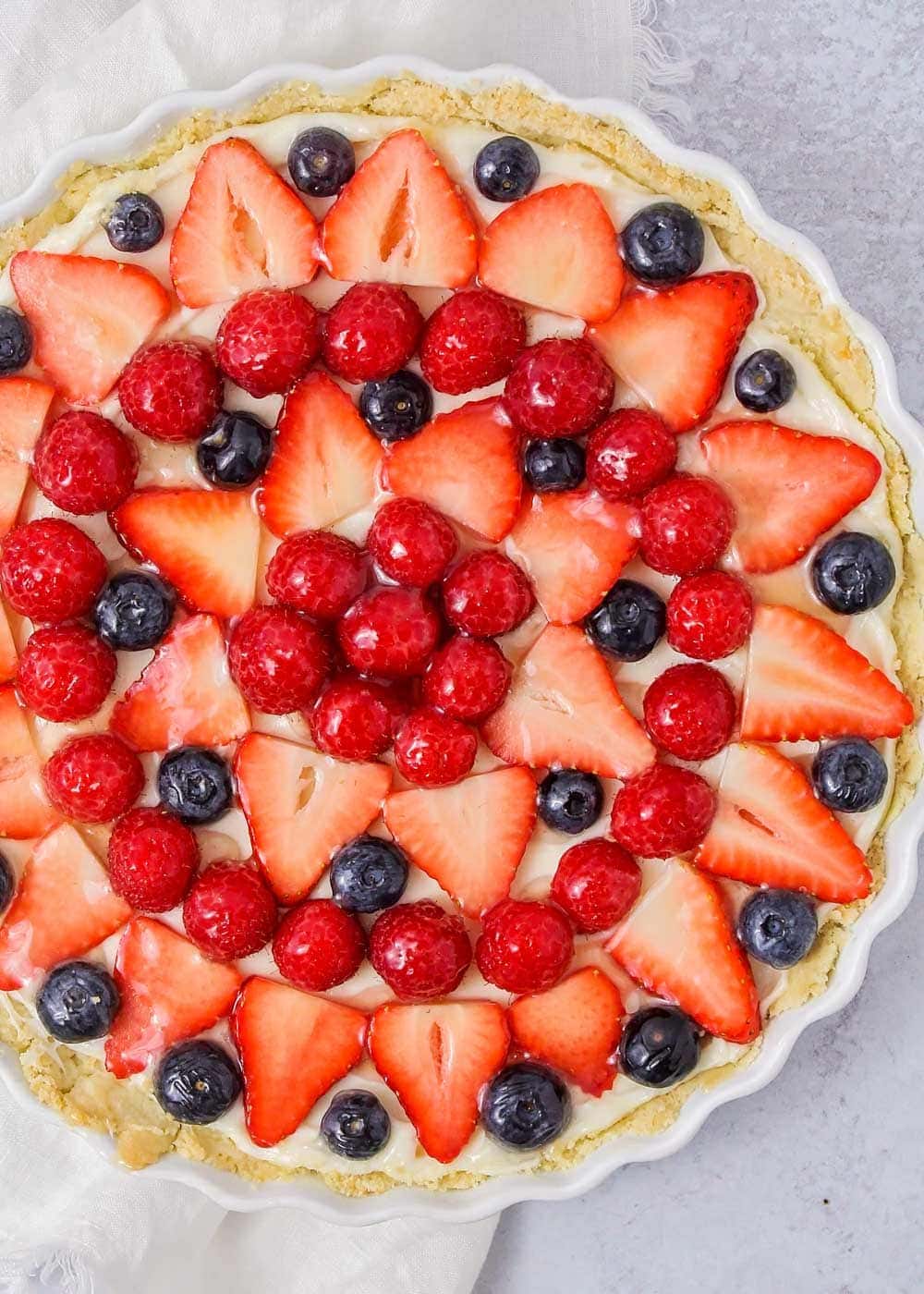 Easy fruit tart recipe