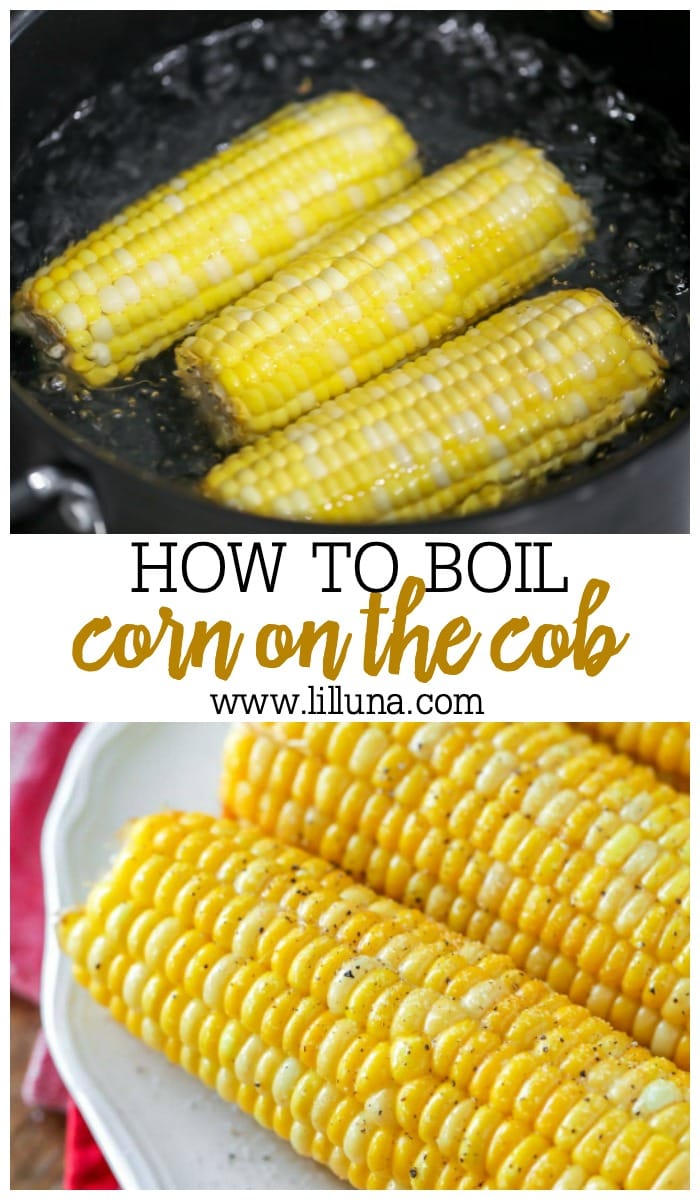 Boiling Corn on the Cob