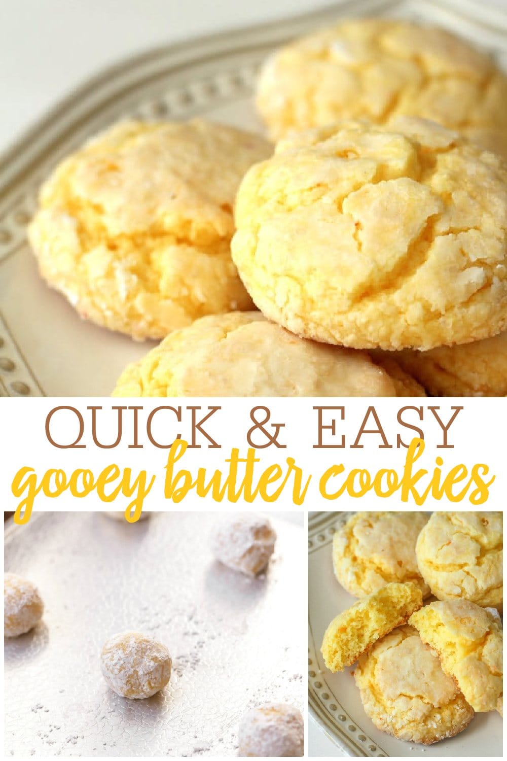 Gooey Butter Cookies Recipe (+VIDEO) | Lil' Luna