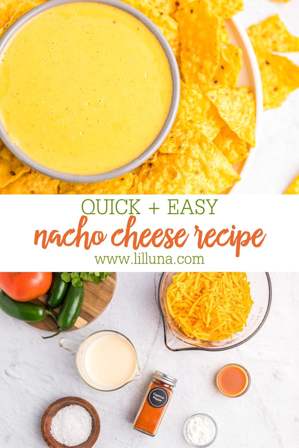 Easy Nacho Cheese Recipe {+VIDEO} | Lil' Luna