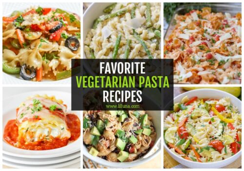 25+ Easy Vegetarian Pasta Recipes | Lil' Luna