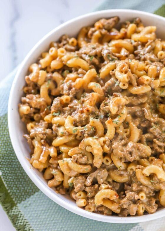 Best Homemade Hamburger Helper Recipe {+VIDEO} | Lil' Luna