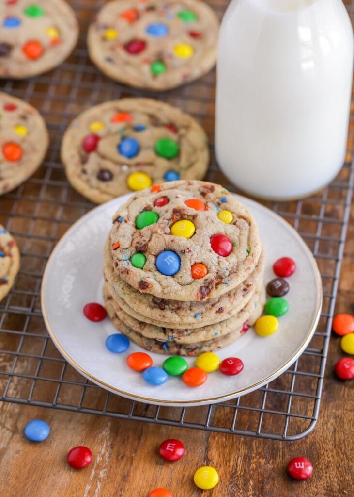 The Best M&m Cookies {+video} 