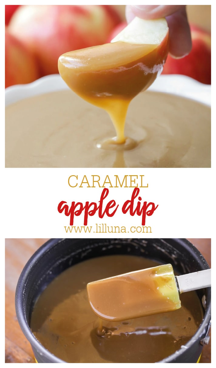 Homemade Caramel Apple Dip Recipe {+VIDEO} | Lil' Luna