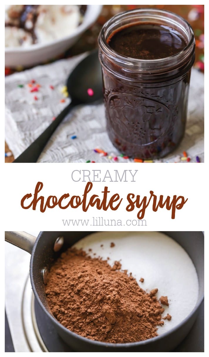 Homemade Chocolate Syrup - Only 5 Ingredients! | Lil' Luna