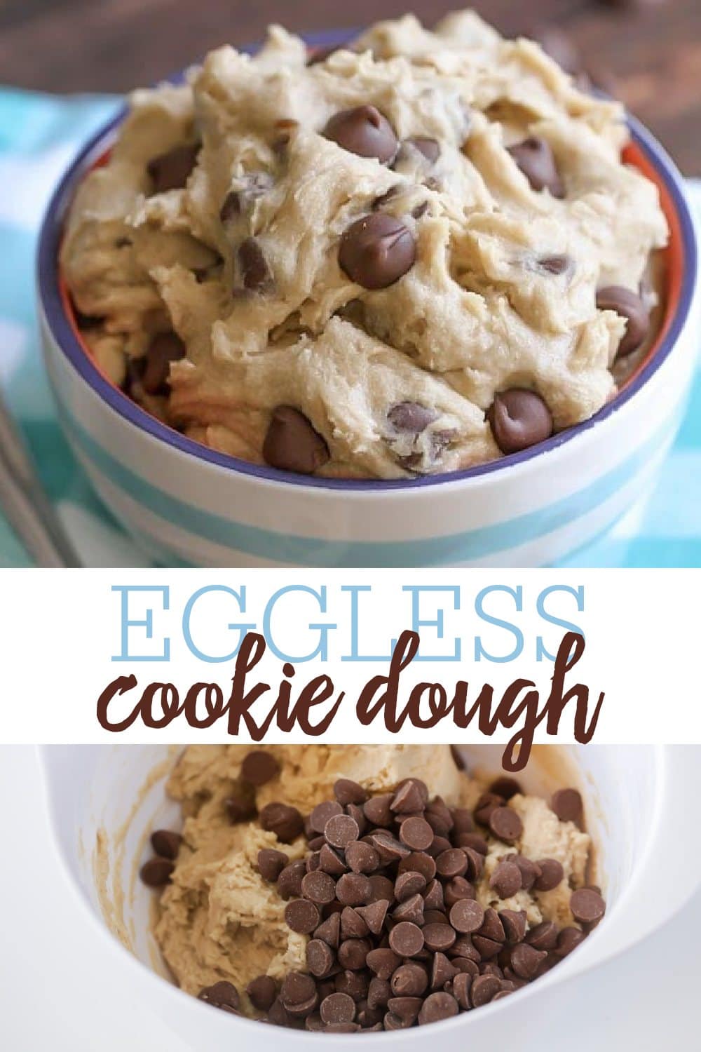 {EDIBLE} Eggless Cookie Dough Recipe | Lil' Luna