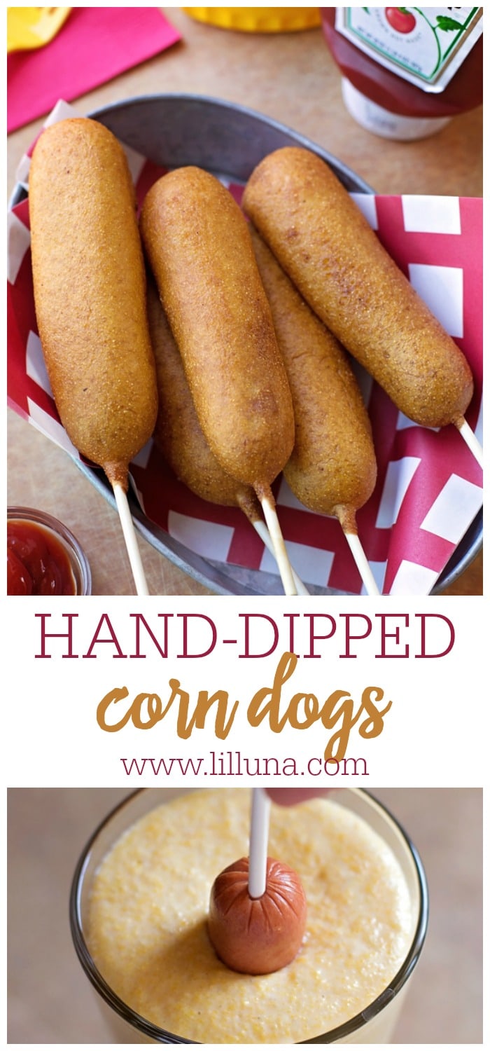 Homemade corn dog recipe lil luna