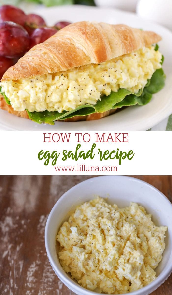 How to Make Egg Salad {Great for Sandwiches!} | Lil' Luna