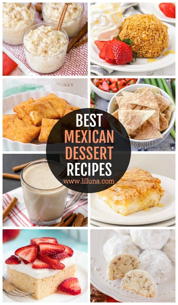 15+ Easy Mexican Desserts {Traditional + Creative} | Lil' Luna