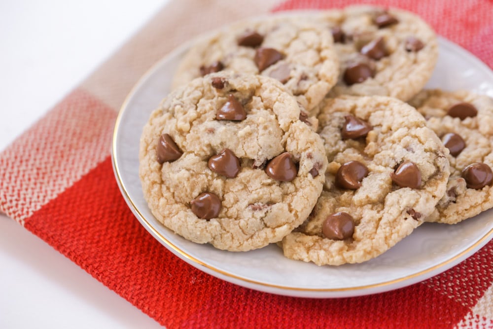 Eggless Chocolate Chip Cookies