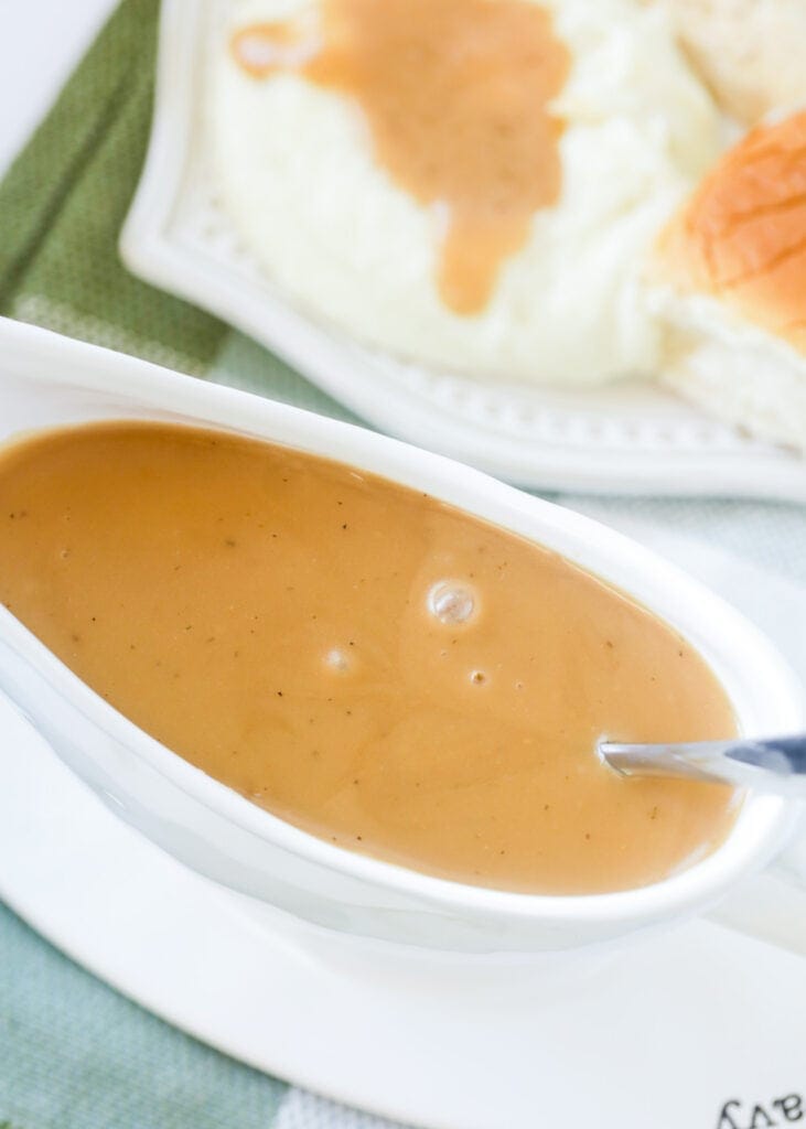BEST Mashed Potato Gravy {No Drippings Needed!} Lil' Luna
