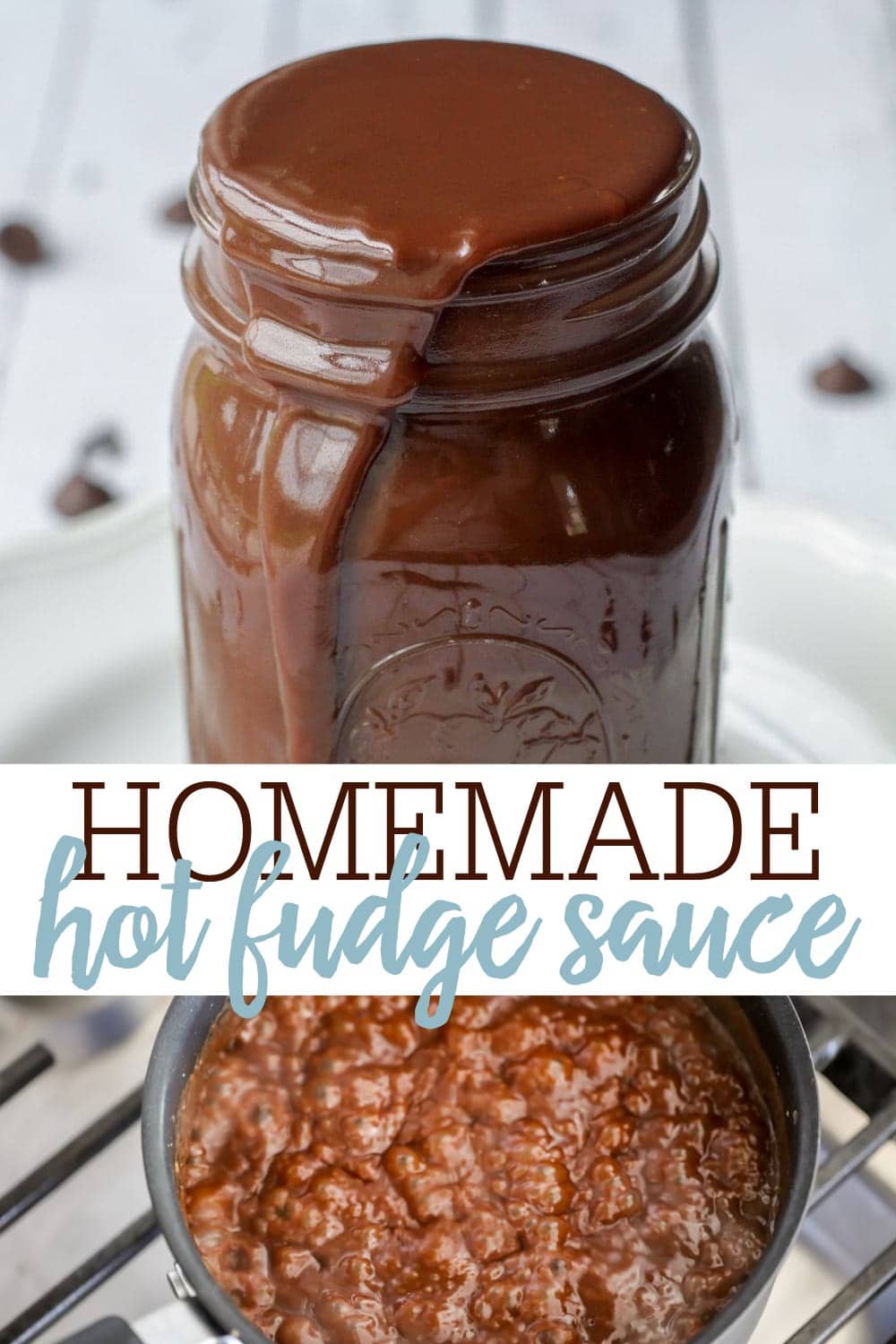 Hot Fudge Sauce - Just 4 Ingredients! {+VIDEO} | Lil' Luna