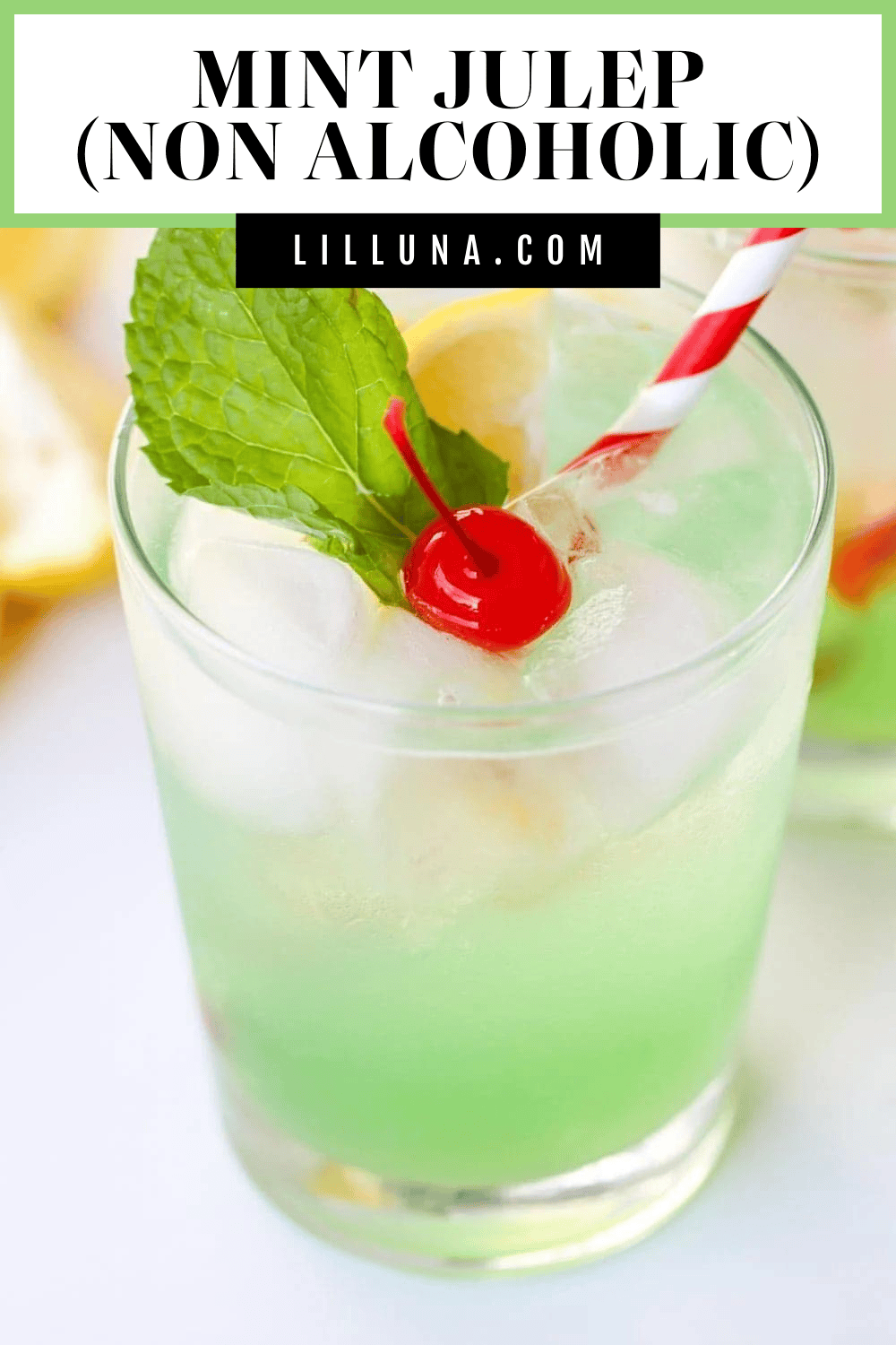 Non-Alcoholic Mint Julep Recipe | Lil' Luna