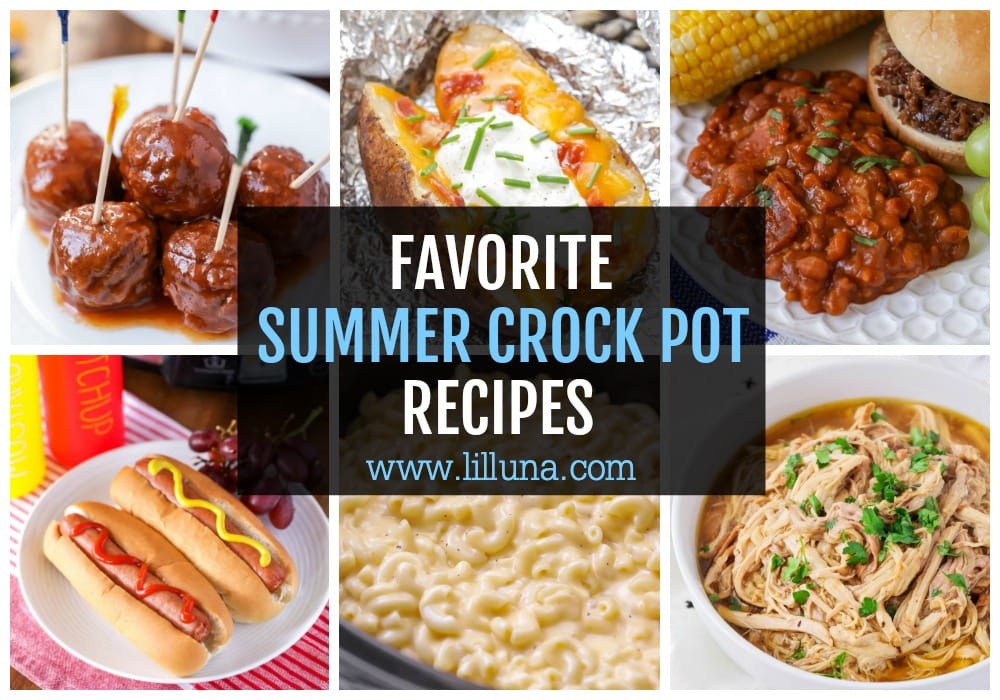 crockpot summer meals