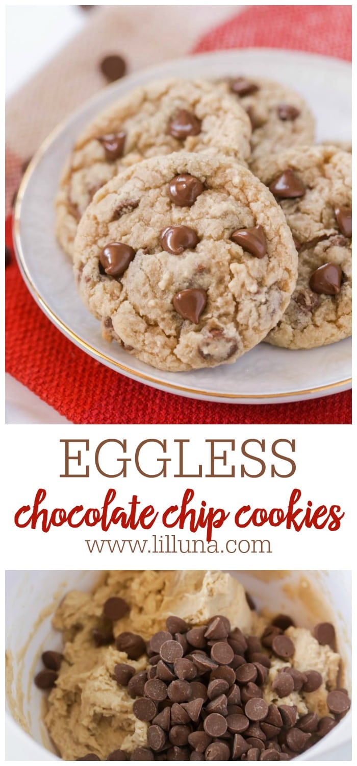 Eggless Chocolate Chip Cookies Recipe Lil' Luna