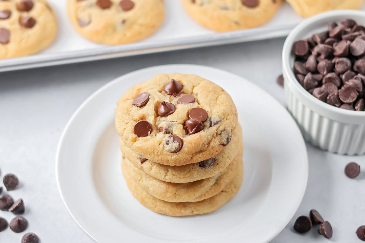 Eggless Chocolate Chip Cookies Recipe