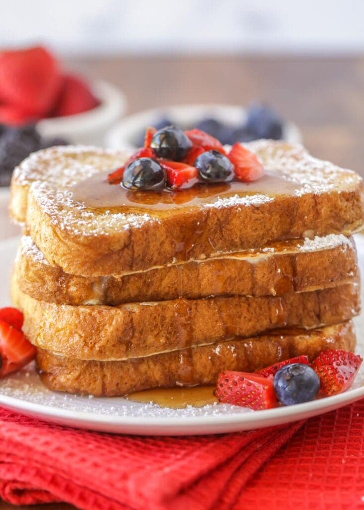 Fluffy French Toast {with Secret Ingredient!} | Lil' Luna