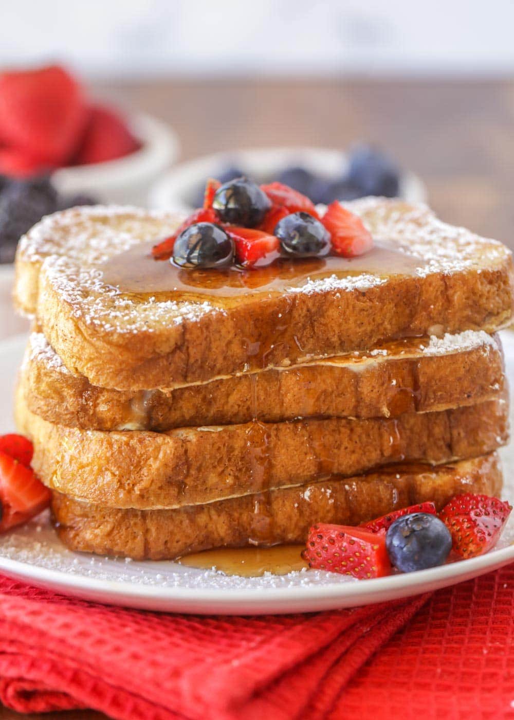 Fluffy French Toast {with Secret Ingredient!} | Lil' Luna