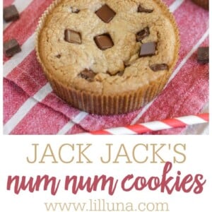 Jack-Jack's Cookie Num Num Recipe