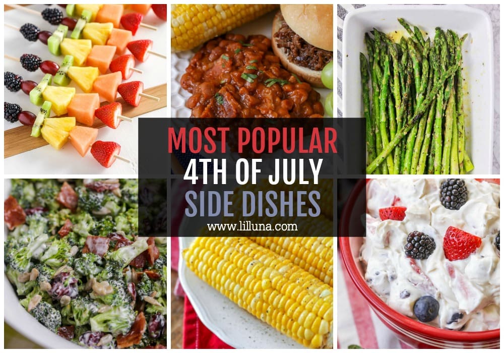 25+ 4th of July Side Dishes  Lil' Luna