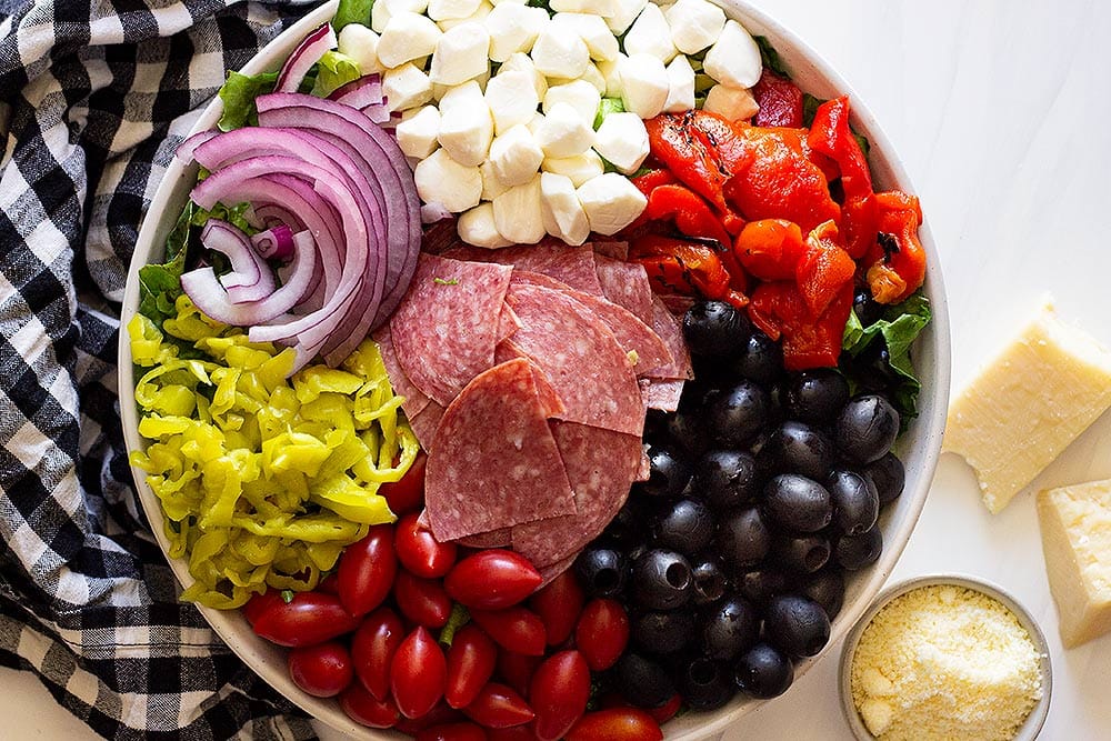 Antipasto salad recipe ingredients