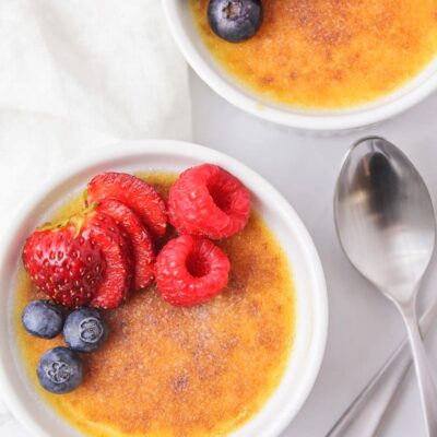 Easy Creme Brulee Recipe Video Lil Luna