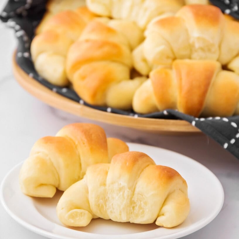 Collection of Christmas Sides - crescent rolls image