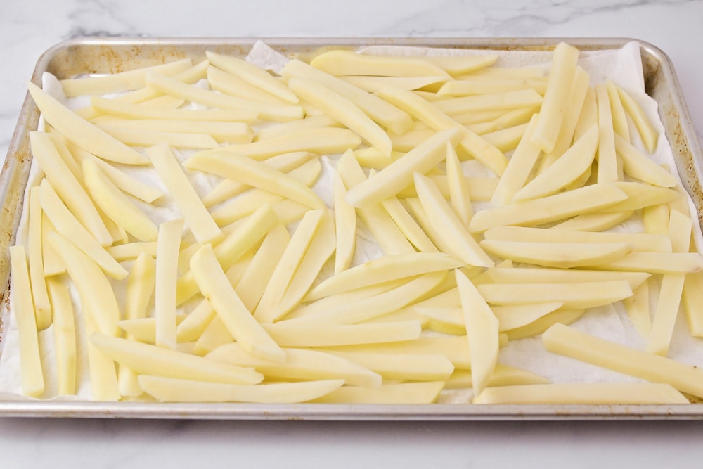 How to make french fries process pic