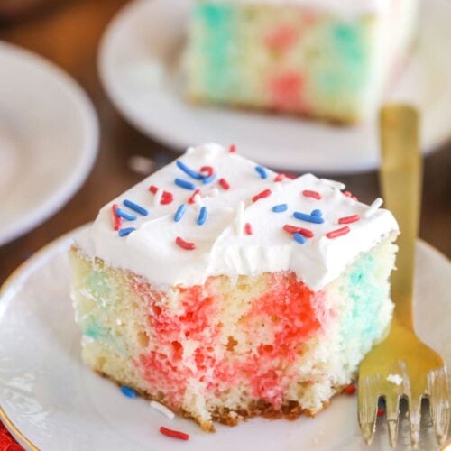 4th of July Poke Cake | Lil' Luna