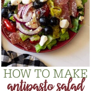 Easy Antipasto Salad Recipe | Lil' Luna