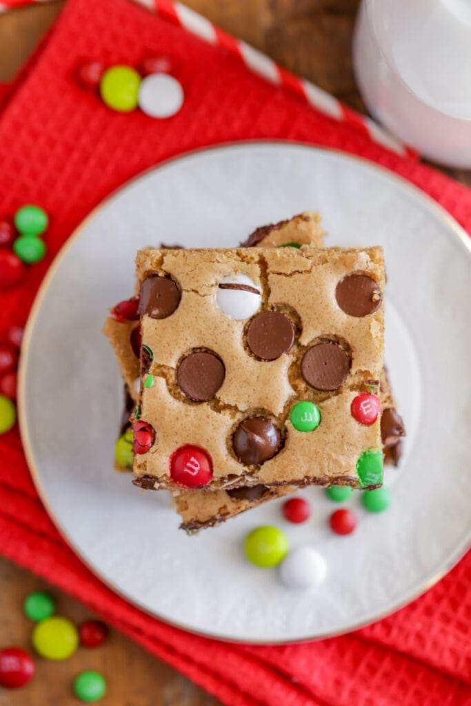 Christmas Cookie Bars Lil' Luna Cookie Bars For Christmas