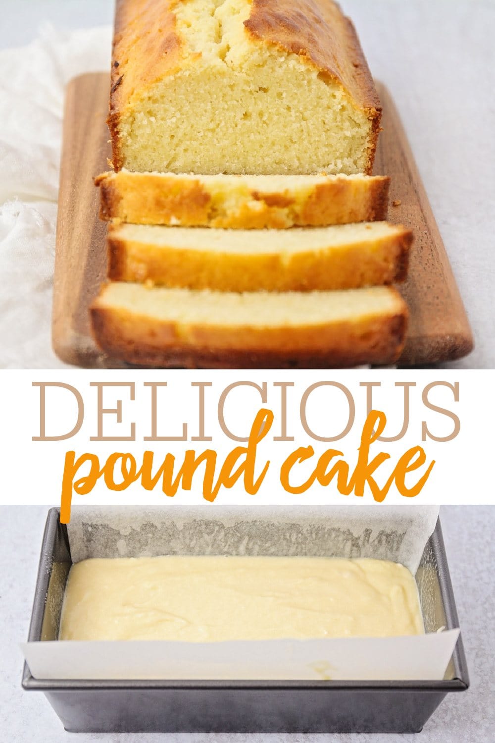 BEST Classic Pound Cake Recipe {+VIDEO} | Lil' Luna