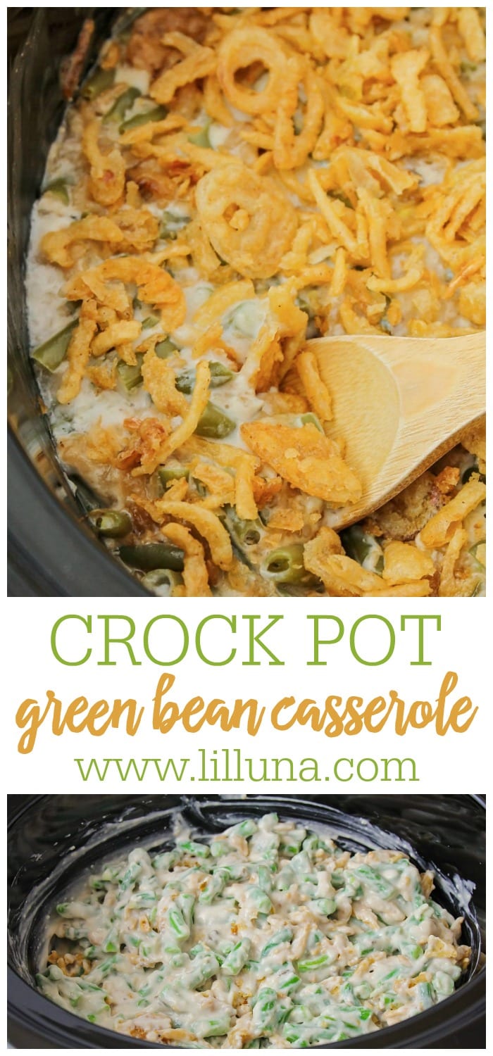 Crock Pot Green Bean Casserole Recipe Lil' Luna
