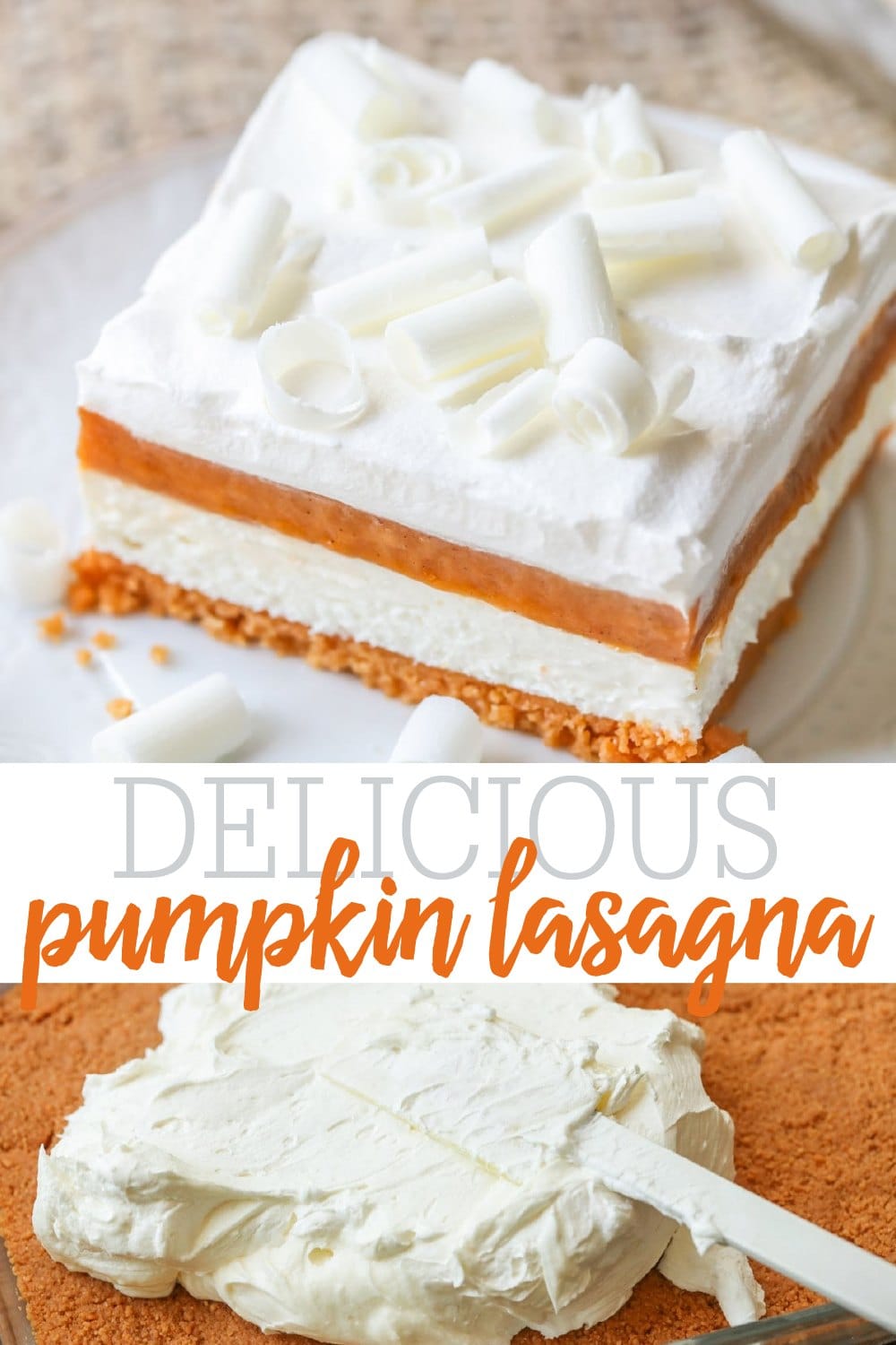 Pumpkin Lasagna Dessert {+VIDEO}| Lil' Luna