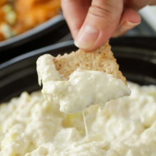 Slow Cooker Artichoke Dip {Great for Making Ahead!} Lil' Luna
