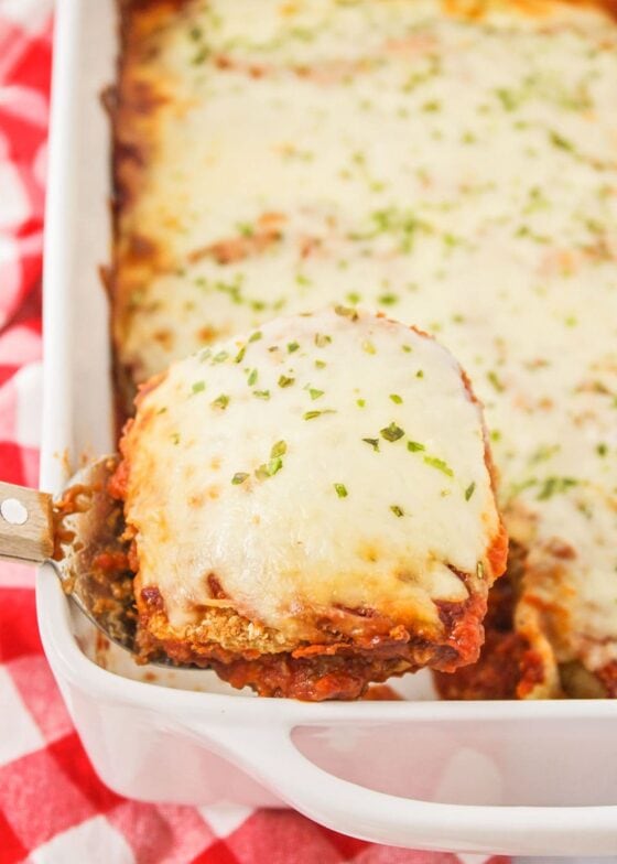 Easy Eggplant Parmesan {+VIDEO} | Lil' Luna