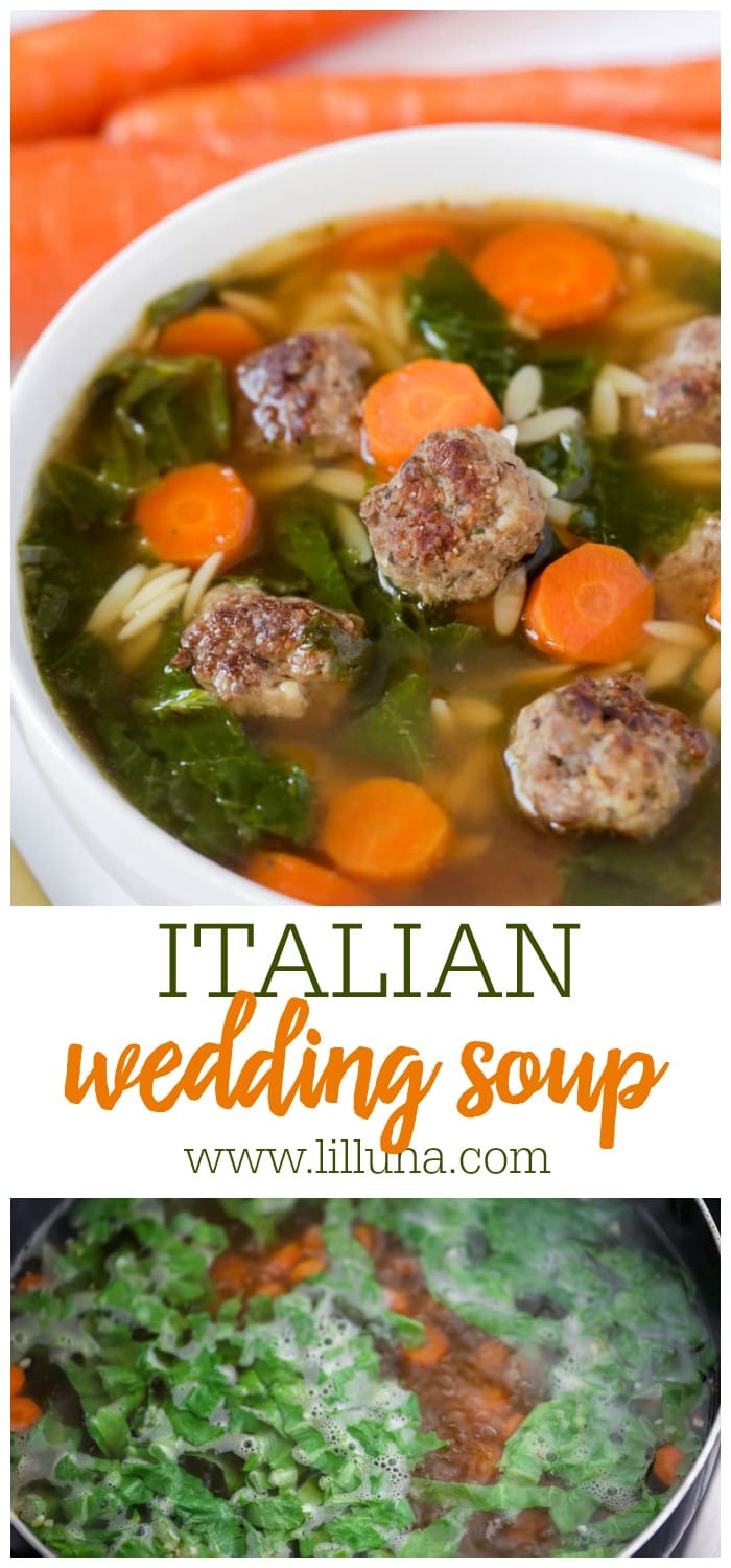 Easy Italian Wedding Soup Recipe | Lil' Luna