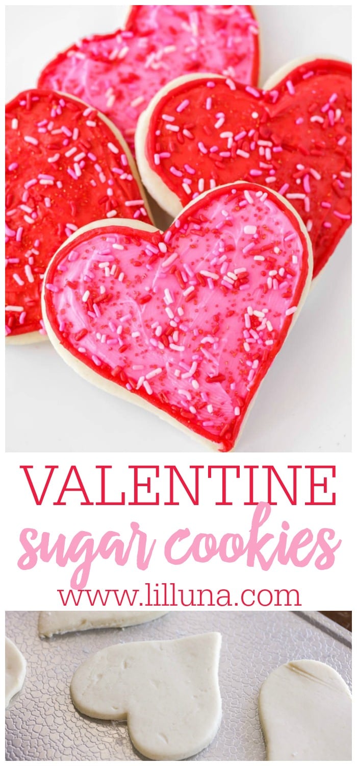 EASY Valentine Sugar Cookies Recipe Lil' Luna