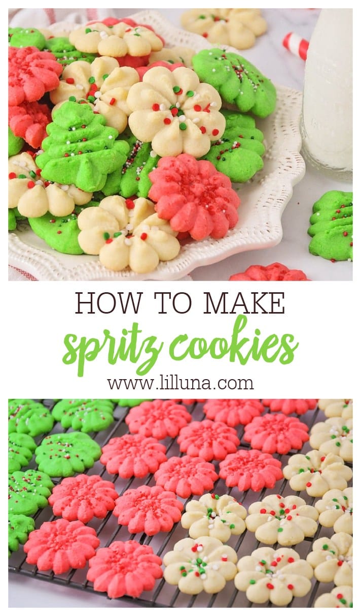 Classic Spritz Cookies Recipe {+VIDEO} – Lil’ Luna