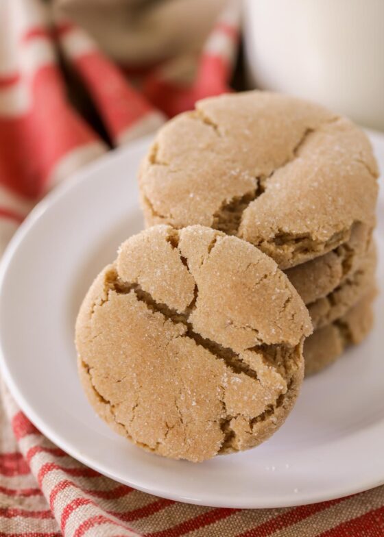 Brown Sugar Cookies {Quick, Easy + CHEWY} | Lil'Luna