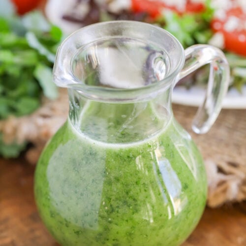 Homemade Cilantro Lime Vinaigrette Recipe | Lil' Luna