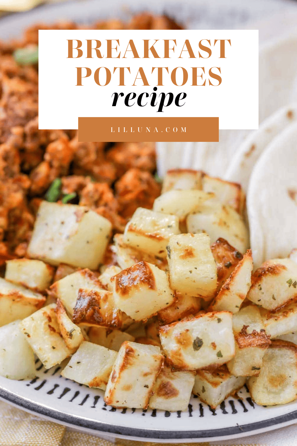 Breakfast Potatoes Recipe {Skillet + Oven Directions} Lil' Luna