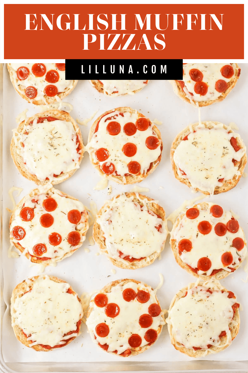 English Muffin Pizzas | Lil' Luna