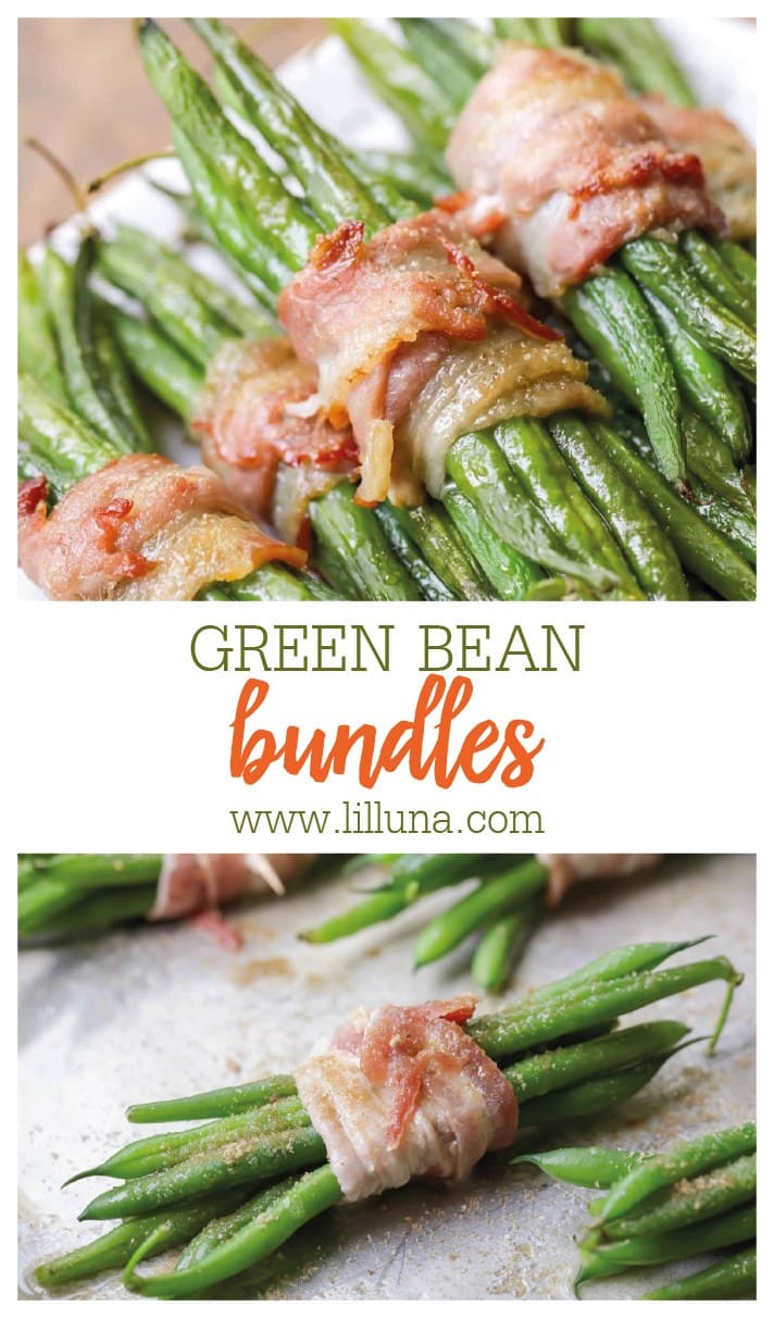 Bacon Wrapped Green Bean Bundles (+VIDEO) Lil' Luna