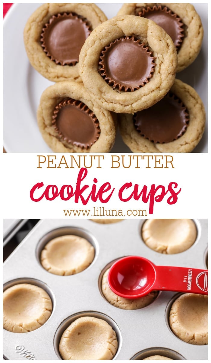 Reese's Peanut Butter Cup Cookies | Lil' Luna