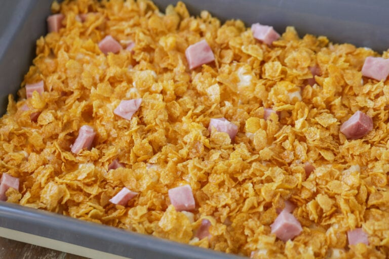 Ham and Potato Casserole {10 Min of Prep!} + VIDEO Lil' Luna