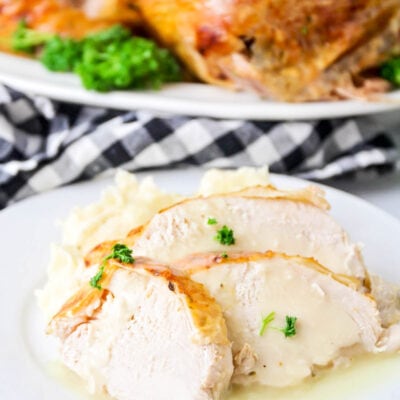 Turkey Gravy with Drippings {EASY from Scratch!} | Lil' Luna