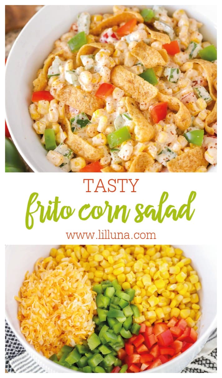 Frito Corn Salad {SO Easy + VIDEO} Lil' Luna