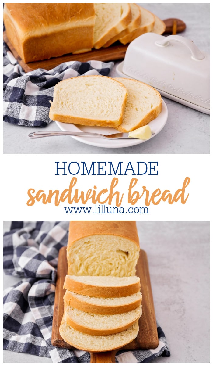 EASY Sandwich Bread Recipe Lil' Luna